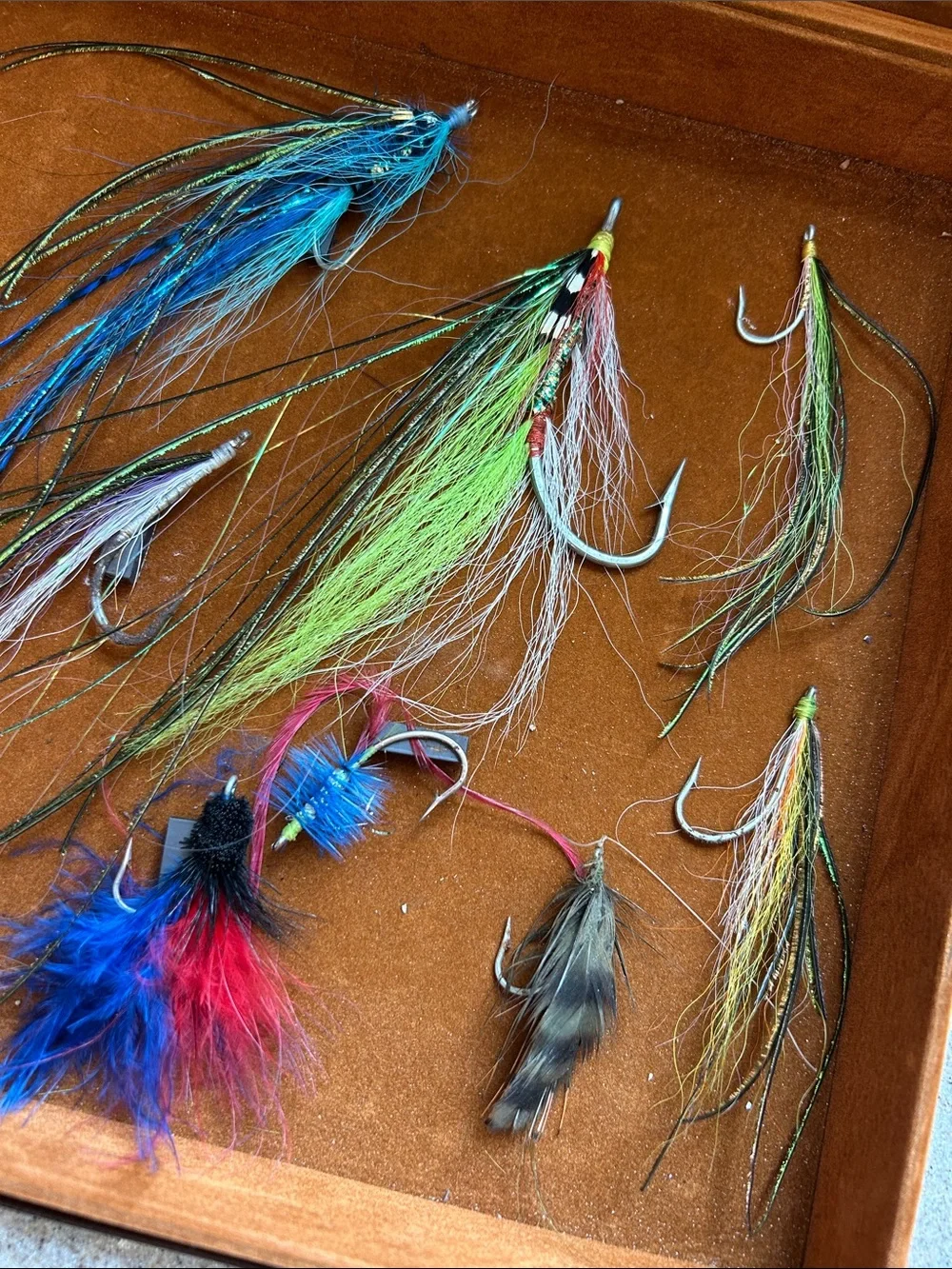 Assorted Fly Fishing Lures - Multicolor Streamer Flies